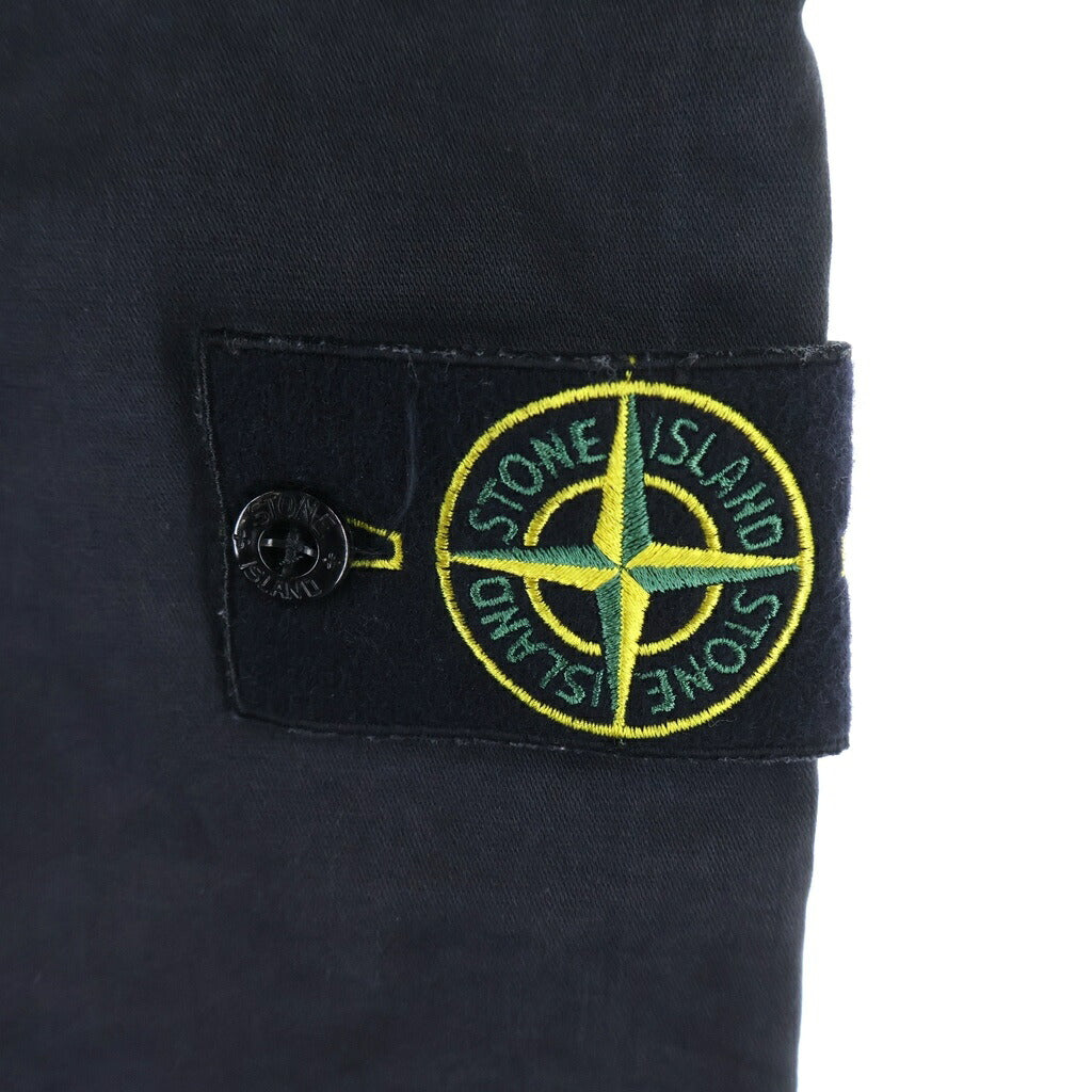 STONE ISLAND(ストーンアイランド) 24SS PANTALONE REGULAR TAPERED レギュラー テーパード パンツ ブラック 801530404