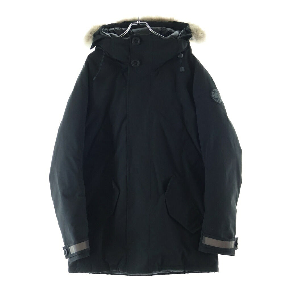 CANADA GOOSE(カナダグース) BLACK LABEL EDGEWOOD PARKA エッジウッド フーディー ダウンコート ブラック 3408MB