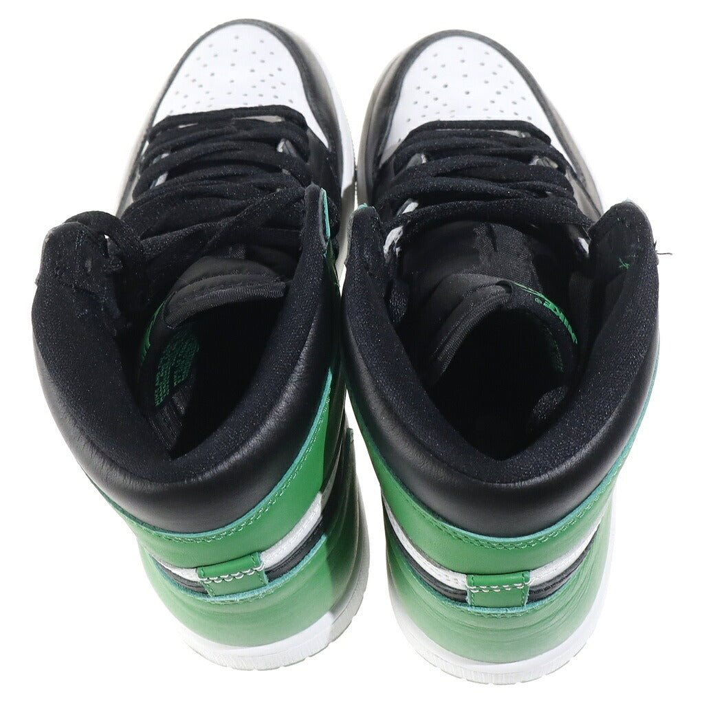 NIKE(ナイキ) AIR JORDAN 1 RETRO HIGH OG エアジョーダン1 レトロ ハイカットスニーカー ホワイト/ブラック/グリーン US8/26.0cm DZ5485-031
