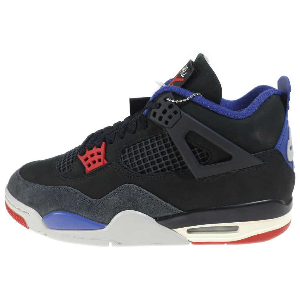NIKE(ナイキ) AIR JORDAN 4 Rare Air エアジョーダン レアエア ローカットスニーカー ブラック/レッド/ブルー US8.5/26.5cm FV5029-003
