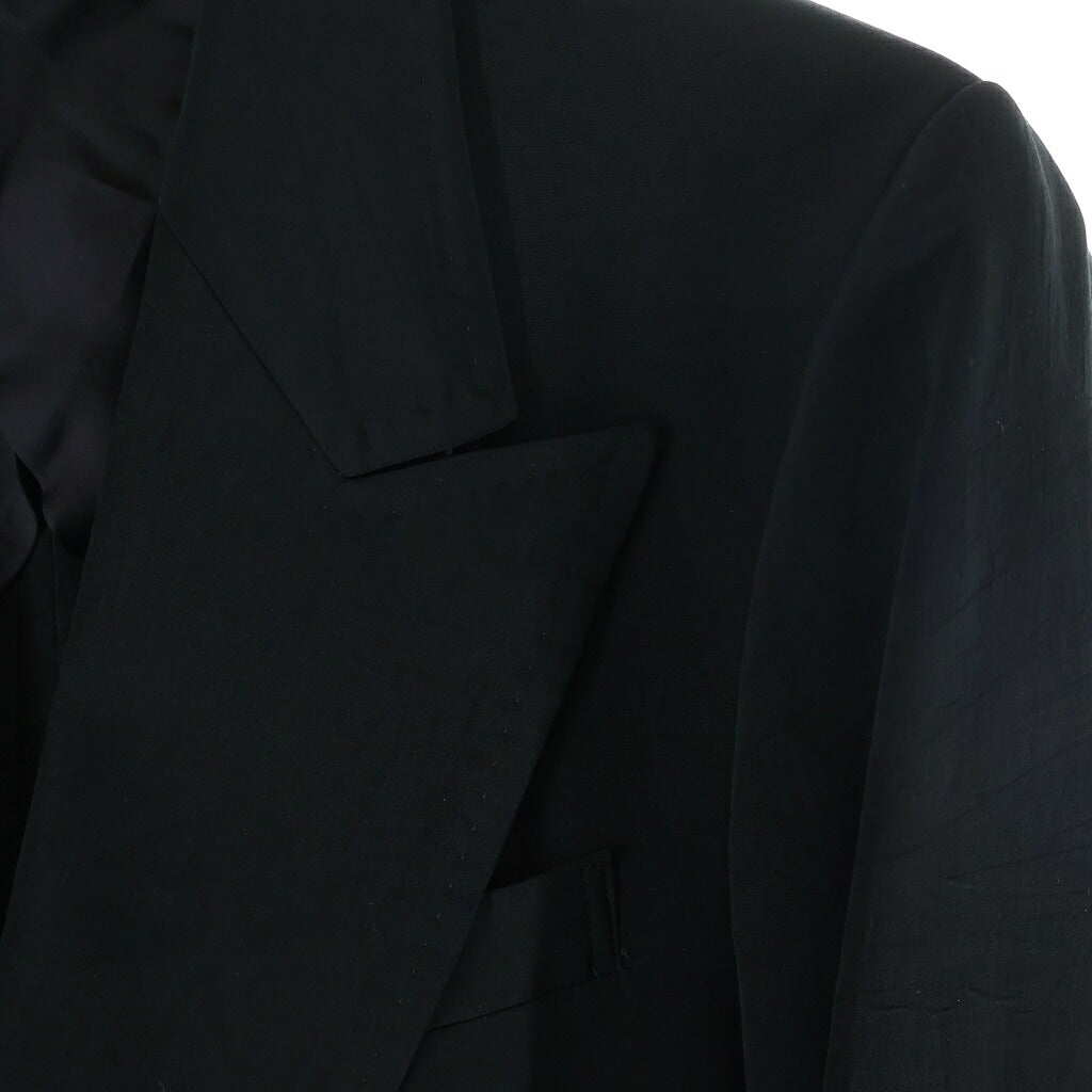 RAINMAKER(レインメーカー) 25SS DOUBLE BREASTED JACKET ダブル ブレスト ジャケット ブラック RM251-020