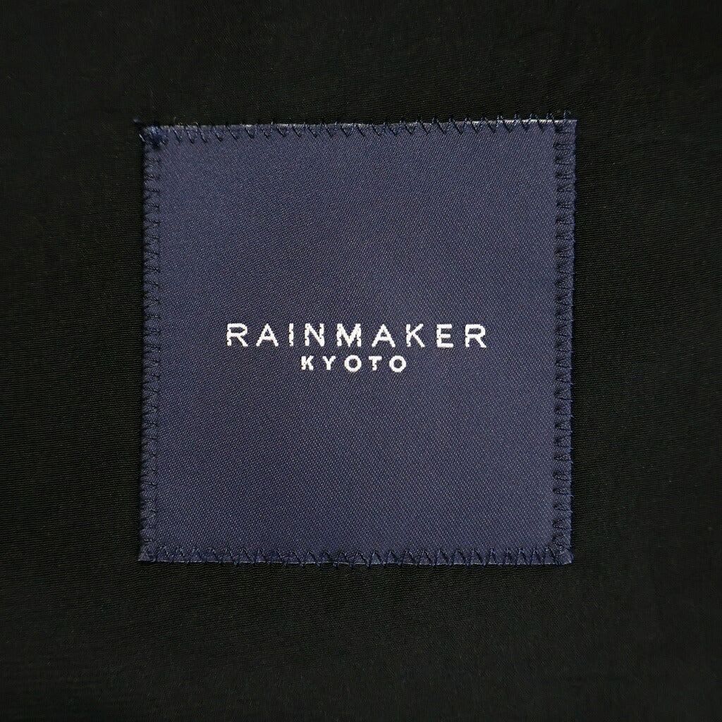 RAINMAKER(レインメーカー) 25SS DOUBLE BREASTED JACKET ダブル ブレスト ジャケット ブラック RM251-020