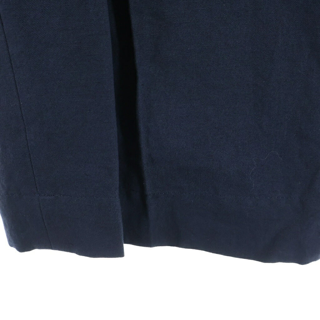 NO BRAND(ノーブランド) Tangent（タンジェント）HENRY ヘンリー リネン コットンパンツ ネイビー Tan-02Z-P-24104