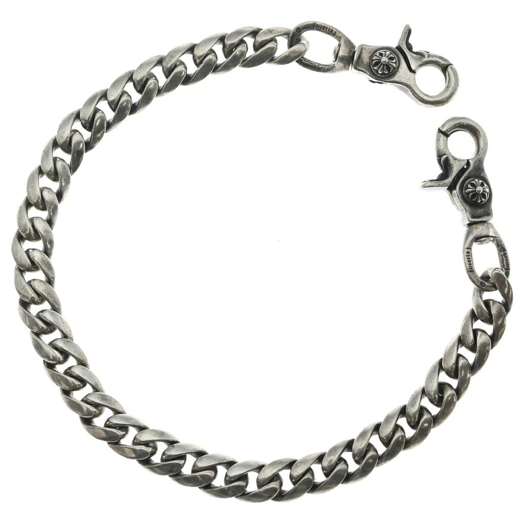 CHROME HEARTS(クロムハーツ) CLASSIC LONG-T/2クリップロングクラシック ウォレットチェーン シルバー BCA066