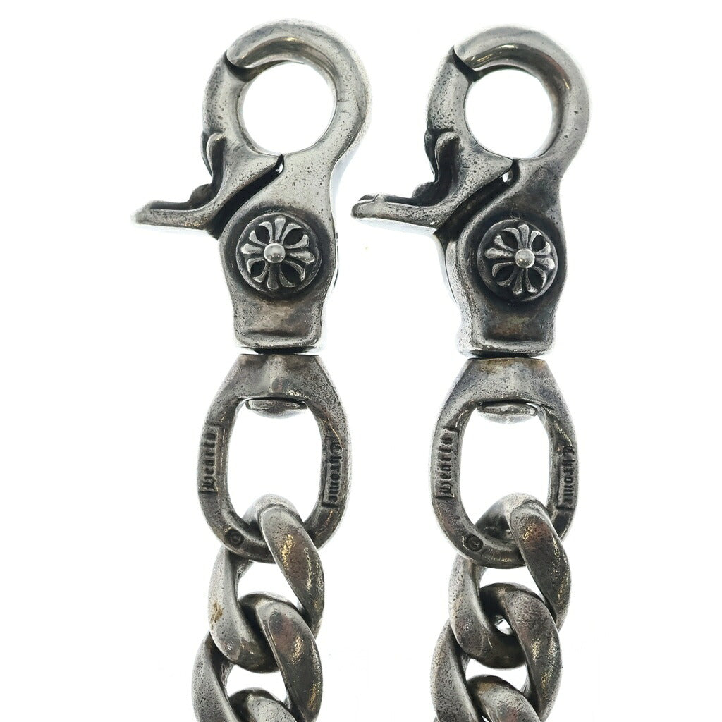 CHROME HEARTS(クロムハーツ) CLASSIC LONG-T/2クリップロングクラシック ウォレットチェーン シルバー BCA066
