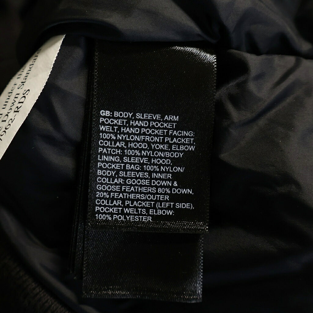 THE NORTH FACE(ザノースフェイス) sacai BOMBER JACKET × サカイ ジップアップ ナイロンボンバーダウンジャケット カーキ/ブラック NF0A3L7N