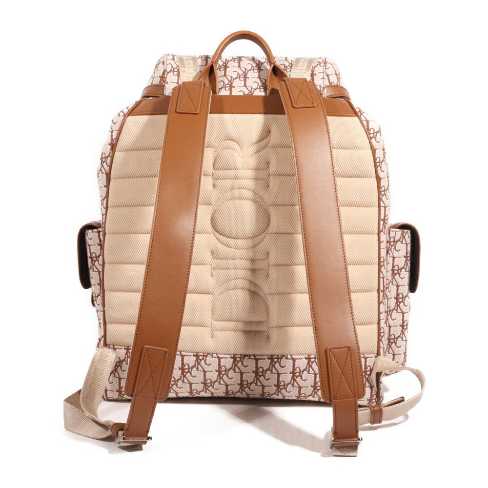 Christian Dior(クリスチャンディオール) ディオール ×トラヴィススコット カクタスジャック オブリーク ジャカード ブラウン系 バックパック