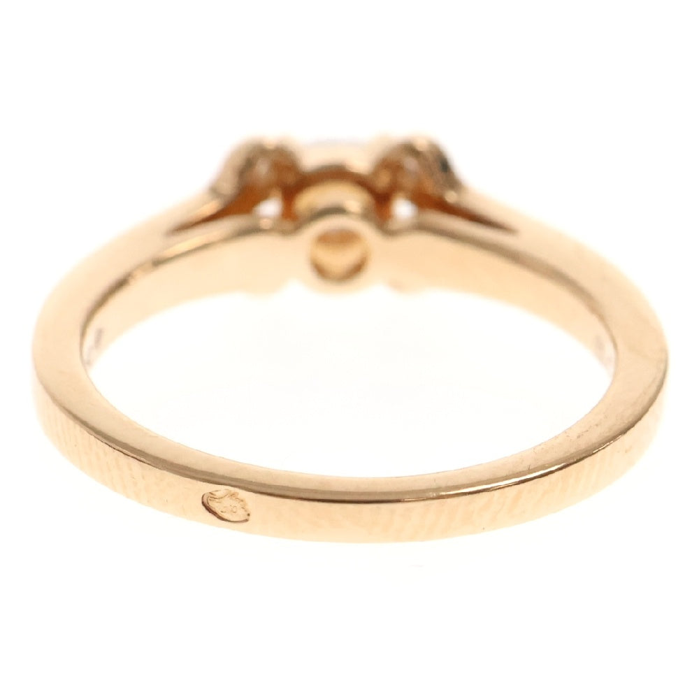 Cartier(カルティエ) バレリーナ リング ダイヤモンド Au750 PG D0.19ct #47 ピンクゴールド 指輪 ジュエリー