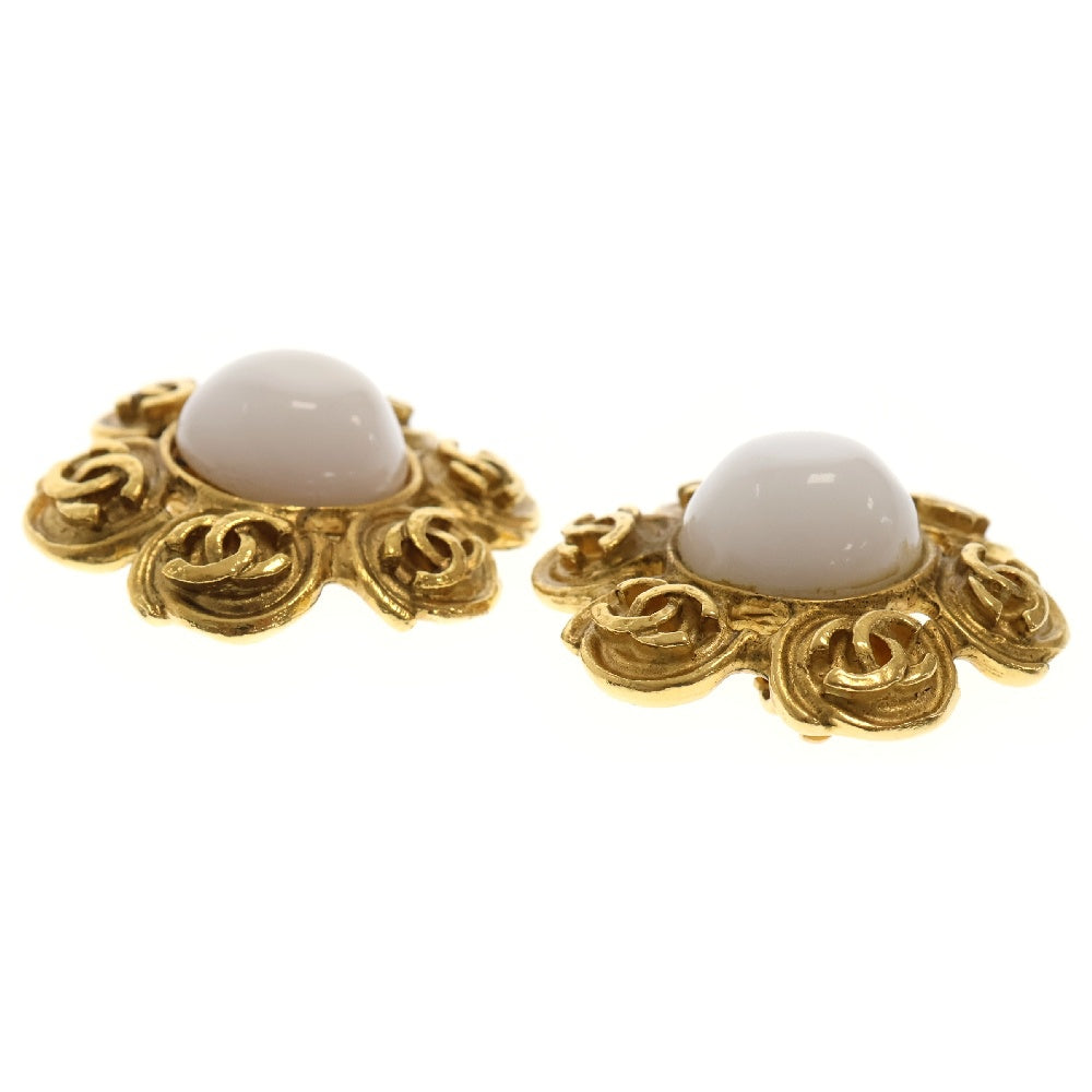 CHANEL(シャネル) ココマーク フラワー イヤリング 94P GP ゴールド ヴィンテージ アクセサリー