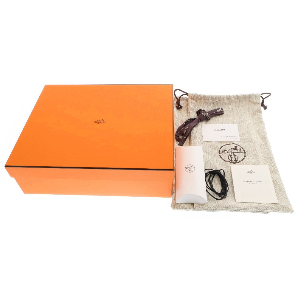 HERMES(エルメス) ケリーローファー ケリーバックル ファースト ブラック レザー シルバー金具 #37 1/2 靴 レディース