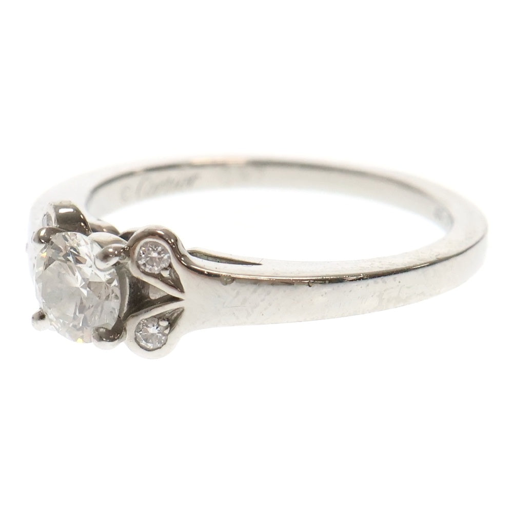 Cartier(カルティエ) ソリテール バレリーナ リング ダイヤモンド Pt950 0.37ct #49 プラチナ ジュエリー