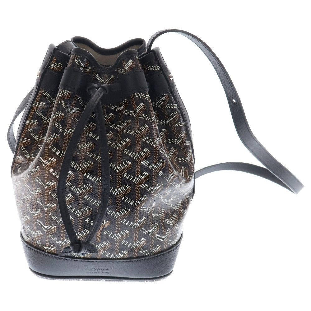 GOYARD(ゴヤール) プティ・フロ バケットバッグ ブラック ショルダーバッグ 斜め掛けバッグ