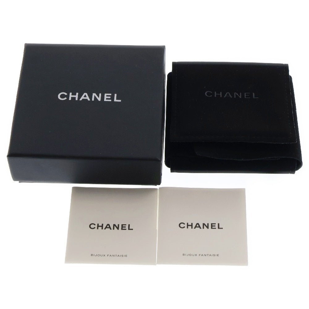 CHANEL(シャネル) ココマーク ラインストーン ブローチ ゴールド バッジ アクセサリー F21B