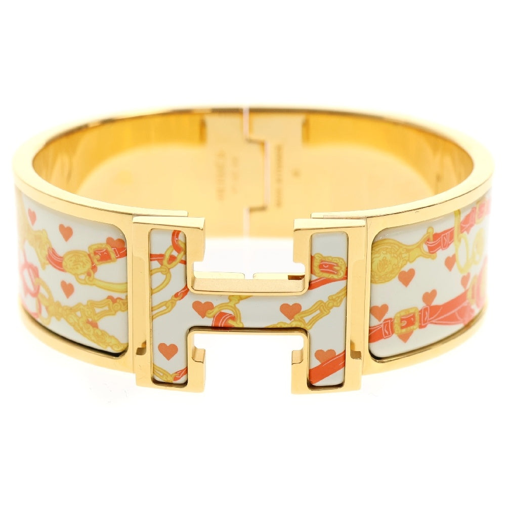 HERMES(エルメス) クリッククラックH Hバングル ブリッド・ドゥ・ガラ・ラブ GP ブレスレット バングル ゴールド アクセサリー