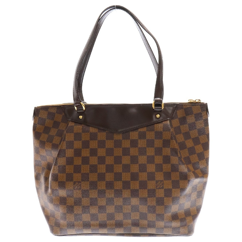LOUIS VUITTON(ルイヴィトン) ダミエ ウェストミンスターGM レザーハンドバッグ ブラウン N41103
