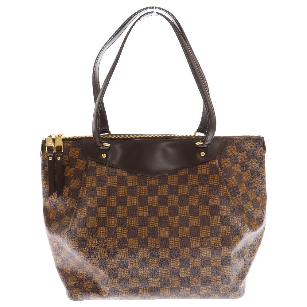 LOUIS VUITTON(ルイヴィトン) ダミエ ウェストミンスターGM レザーハンドバッグ ブラウン N41103