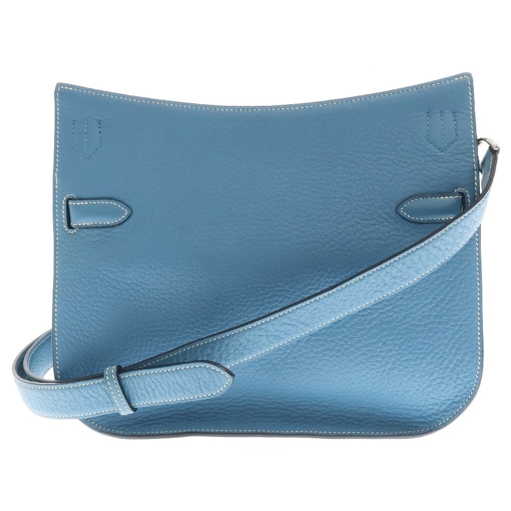 HERMES(エルメス) ジプシエール28 ブルージーン トリヨン シルバー金具 □O刻印 ショルダーバッグ