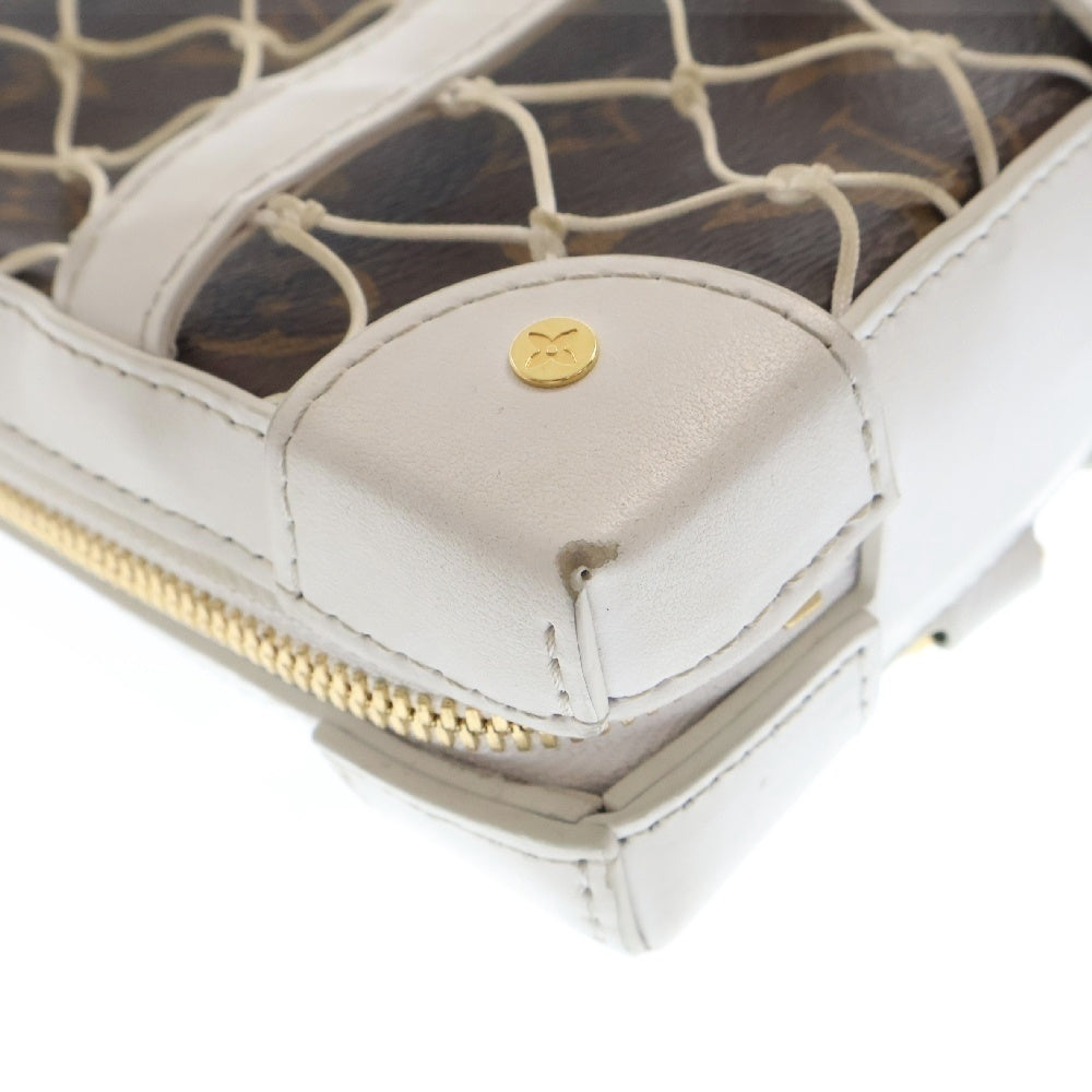 LOUIS VUITTON(ルイヴィトン) ×NBA ソフトトランク フォーンボックス モノグラムショルダーバッグ M80102 ブラウン/ホワイト