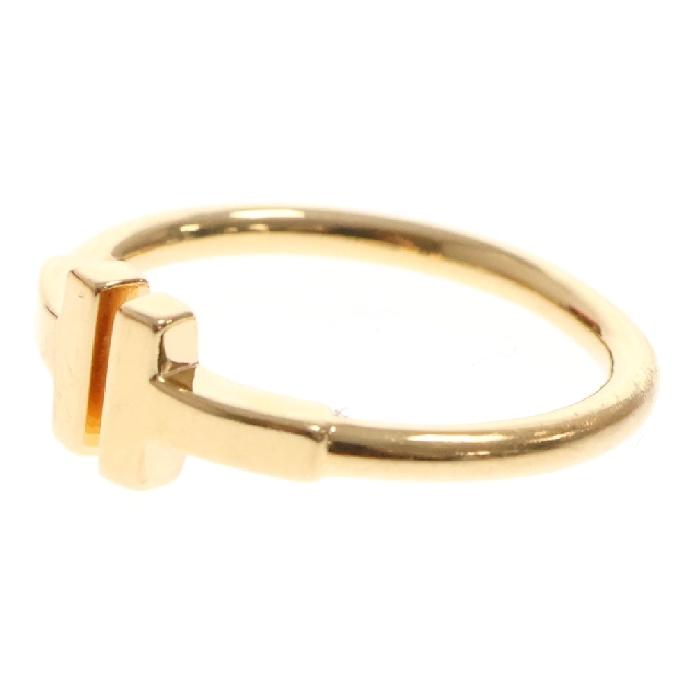BVLGARI(ブルガリ) Tワイヤー リング Au750 K18 YG イエローゴールド ジュエリー 指輪