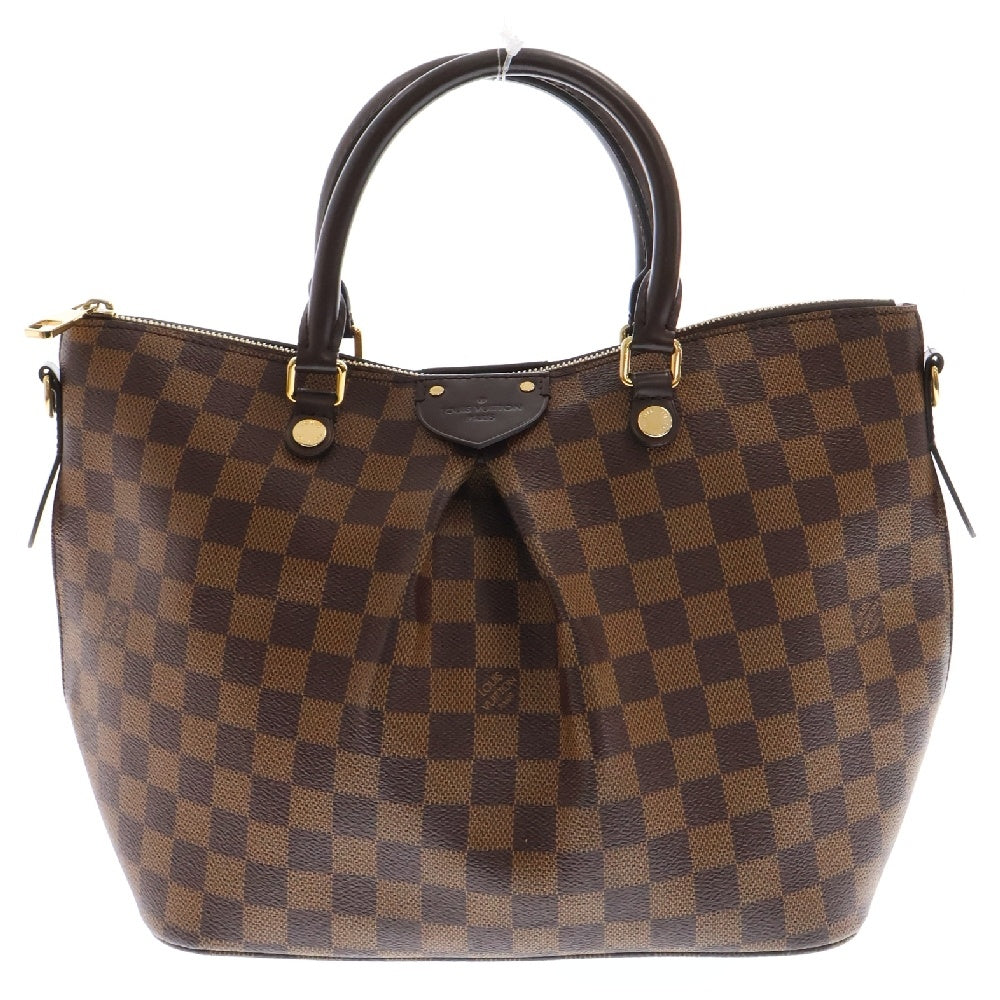LOUIS VUITTON(ルイヴィトン) ダミエ シエナMM 2WAYレザーハンドバッグ ショルダーバッグ ブラウン N41546