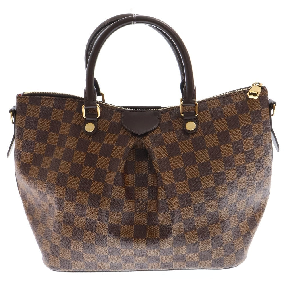LOUIS VUITTON(ルイヴィトン) ダミエ シエナMM 2WAYレザーハンドバッグ ショルダーバッグ ブラウン N41546