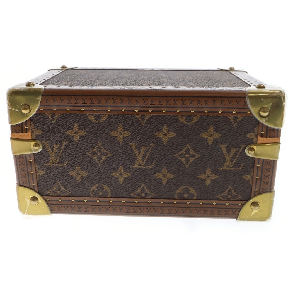 LOUIS VUITTON(ルイヴィトン) モノグラム コフレ・トレゾール 24 トランクケース ブラウン PVCレザー M47023