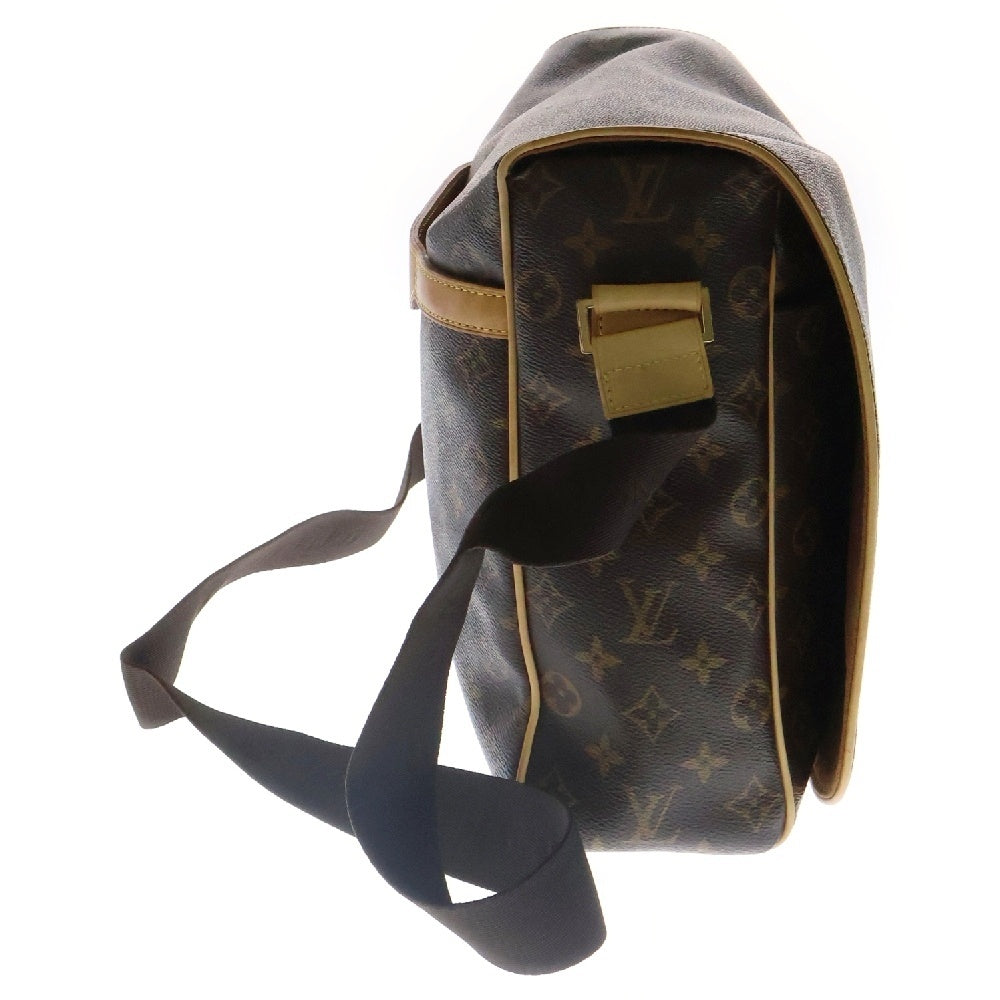 LOUIS VUITTON(ルイヴィトン) モノグラム アベス レザーショルダーバッグ ブラウン M45257