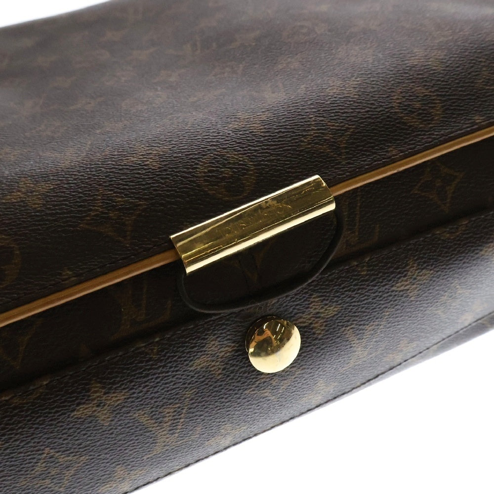 LOUIS VUITTON(ルイヴィトン) モノグラム アベス レザーショルダーバッグ ブラウン M45257