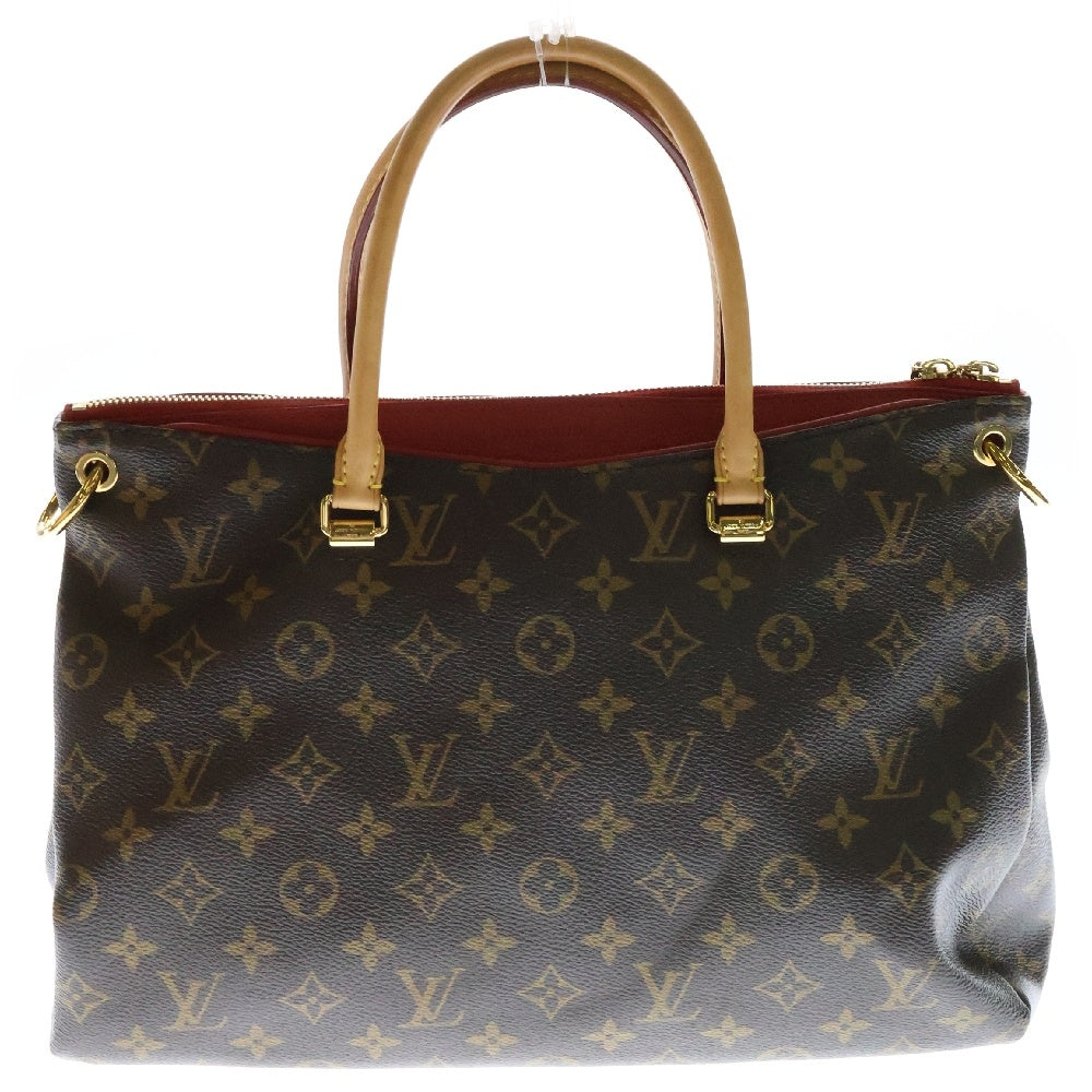 LOUIS VUITTON(ルイヴィトン) モノグラム パラス M41175 スリーズ ブラウン PVC ハンドバッグ