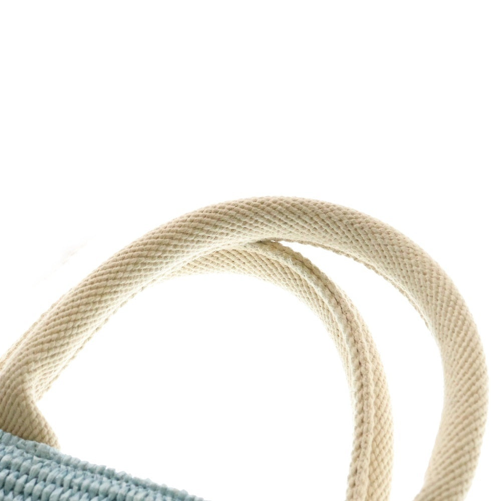 MARNI(マルニ) SMALL BASKET スモールバスケット 2wayバッグ ライトブルー コットン トートバッグ