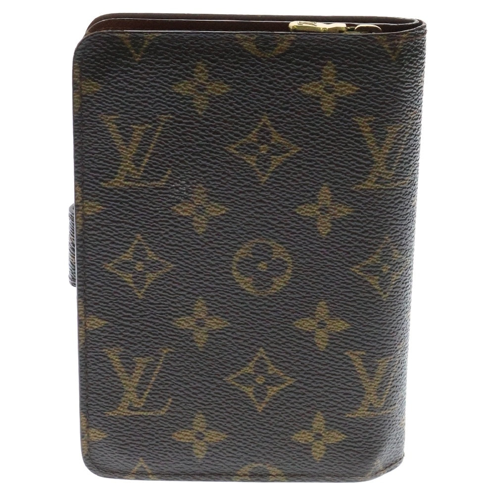 LOUIS VUITTON(ルイヴィトン) モノグラム ポルトパピエジップ ブラウン PVC M61207 二つ折り財布 ウォレット