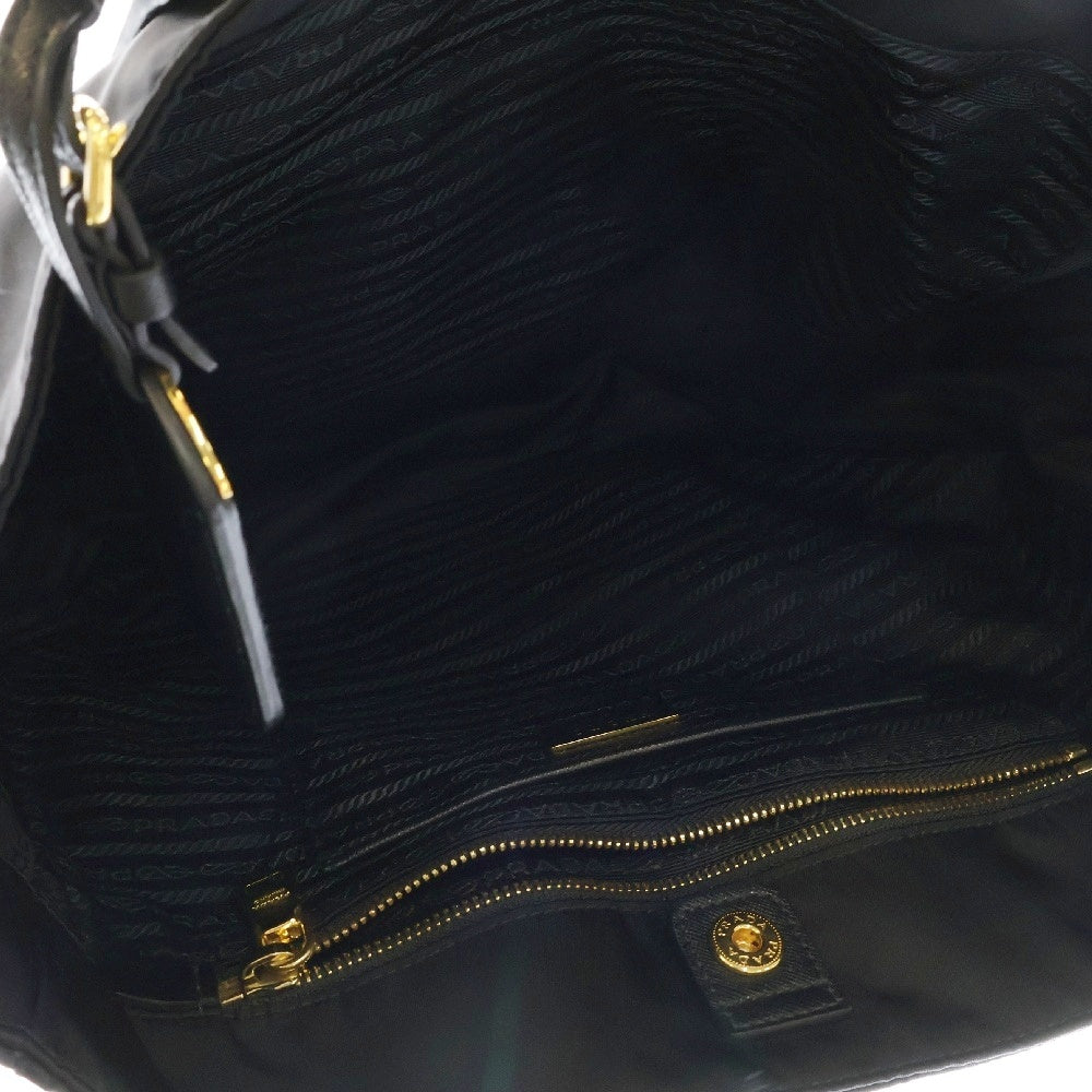 PRADA(プラダ) 2wayショルダーバッグ ハンドバッグ トートバッグ ブラック ゴールド金具 ナイロン BZ0026