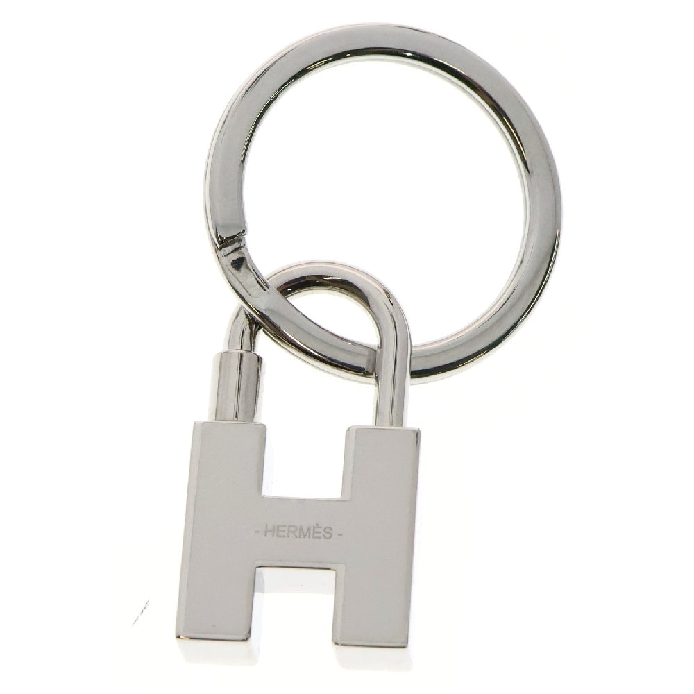 HERMES(エルメス) H CADENAS QUIZZ RAINBOW カデナ クイズ レインボー ラッカーメタル キーリング バックチャーム シルバー