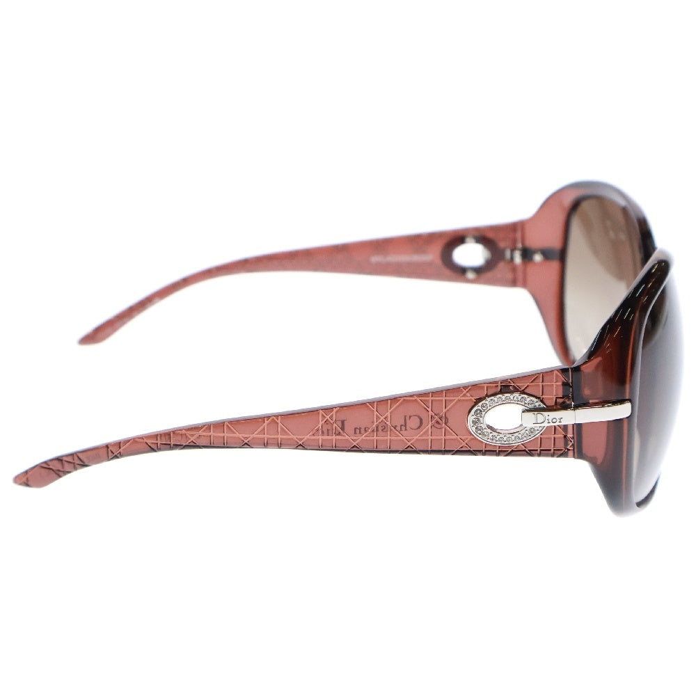 Christian Dior(クリスチャンディオール) カナージュ サングラス メガネ パープル ブラウン 61□15 130 シルバー金具
