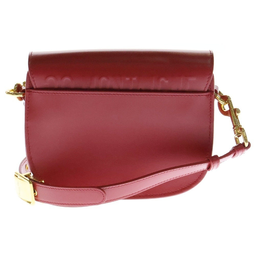 Christian Dior(クリスチャンディオール) BOBBY ボビー ショルダーバッグ スモール レッド レザー カーフスキン