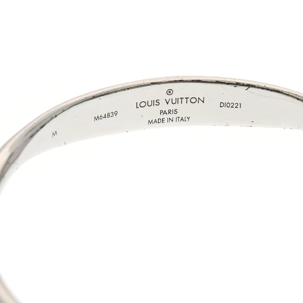LOUIS VUITTON(ルイヴィトン) モノグラム ジョンク ブレスレット バングル シルバー メタル M64839