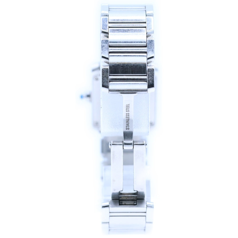 Cartier(カルティエ) W51008Q3 タンクフランセーズ SM 白文字盤 SS/QZ ステンレス クォーツ 腕時計