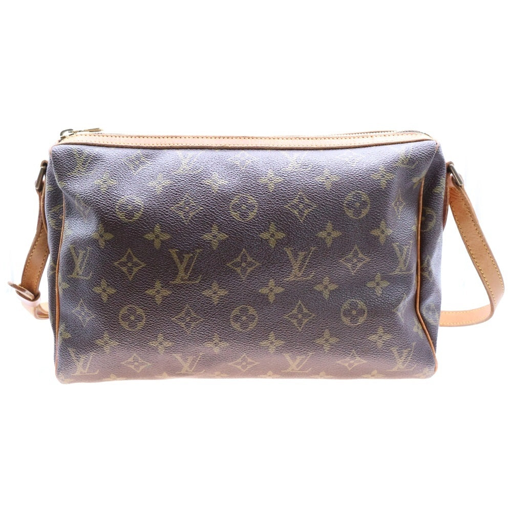 LOUIS VUITTON(ルイヴィトン) モノグラム チュールリー ショルダーバッグ ブラウン ゴールド金具 レザー×PVC M51350