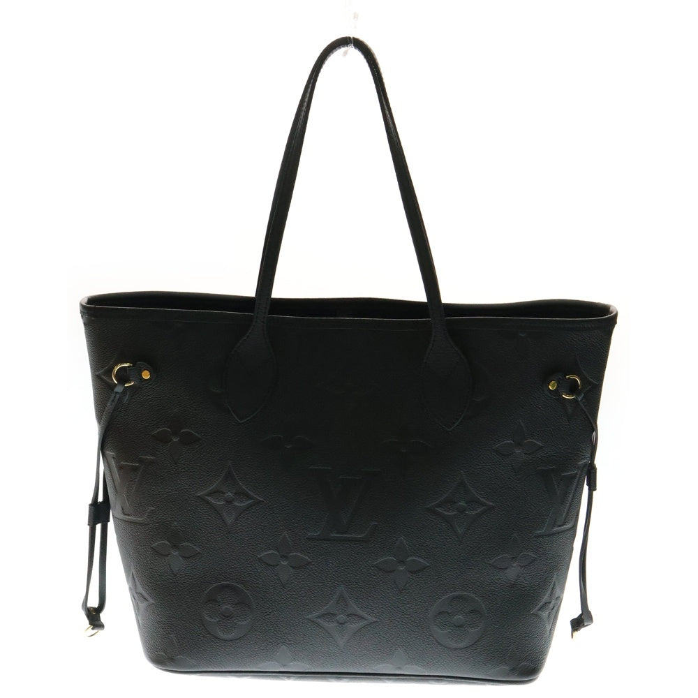 LOUIS VUITTON(ルイヴィトン) モノグラムアンプラント ネヴァーフルMM ノワール レザー M45685 ICタイプ トートバッグ