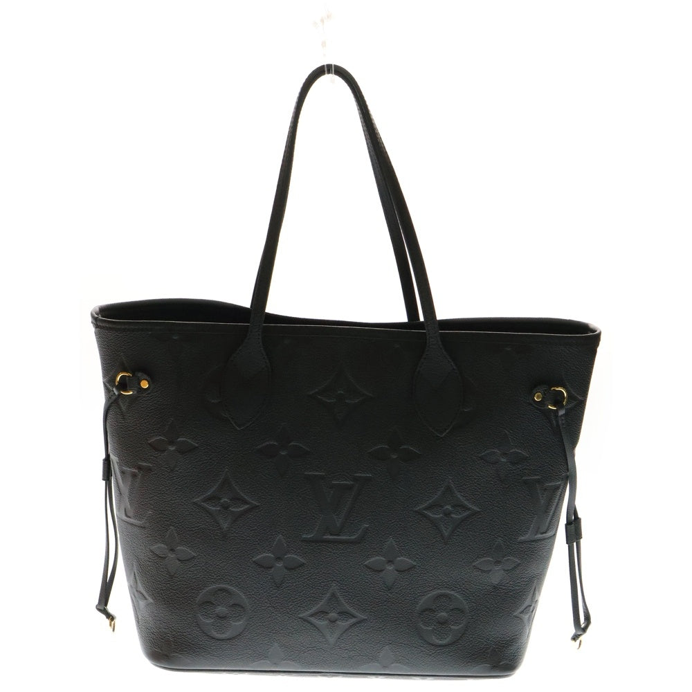 LOUIS VUITTON(ルイヴィトン) モノグラムアンプラント ネヴァーフルMM ノワール レザー M45685 ICタイプ トートバッグ