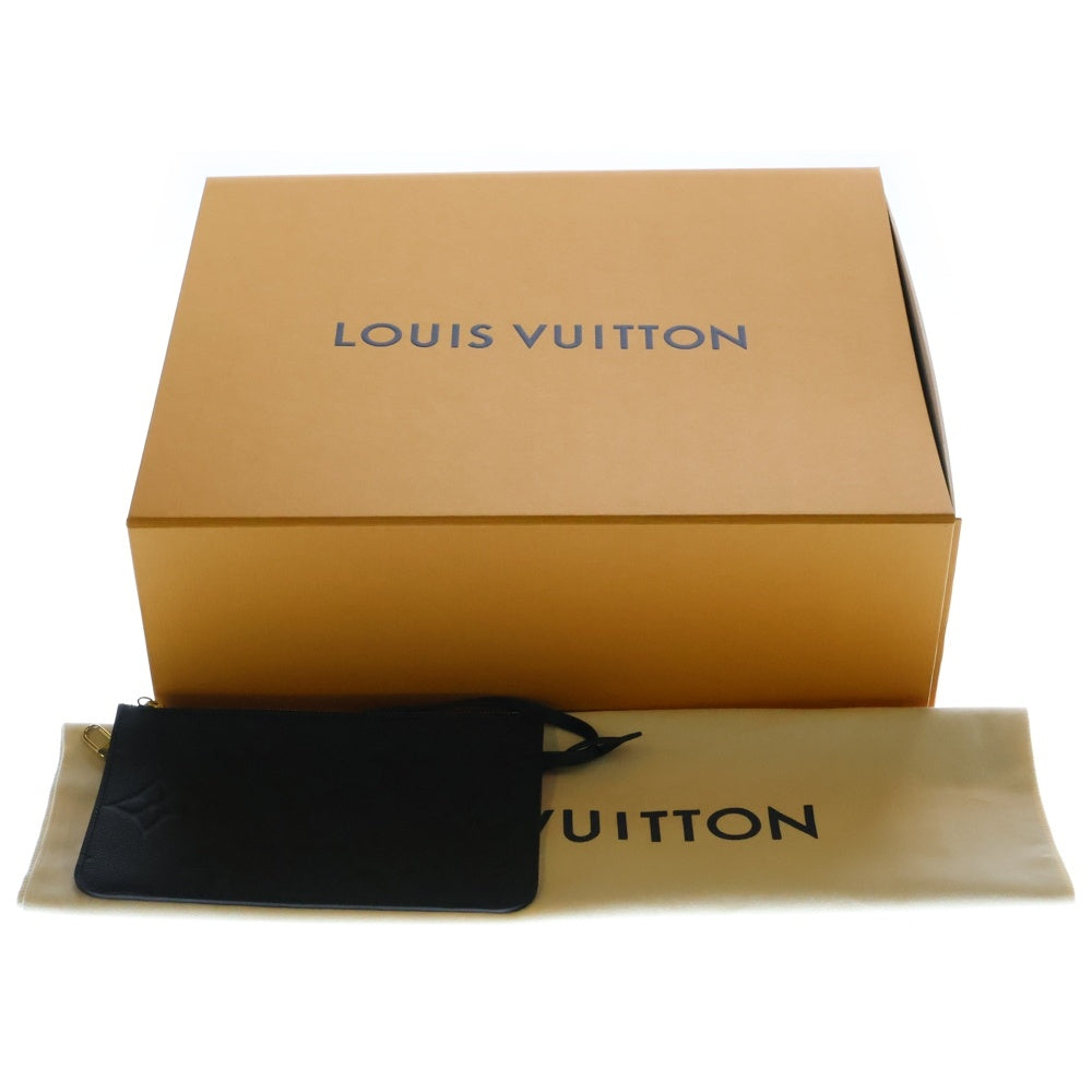 LOUIS VUITTON(ルイヴィトン) モノグラムアンプラント ネヴァーフルMM ノワール レザー M45685 ICタイプ トートバッグ