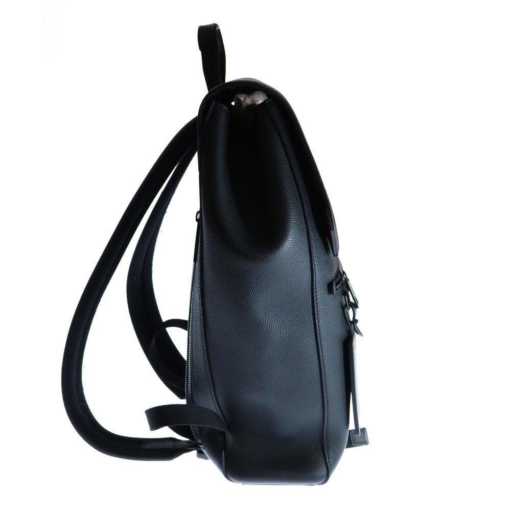 LOUIS VUITTON(ルイヴィトン) LVアエログラム ファストライン ロゴプレート レザー バックパック リュックサック ブラック M21367 RFID