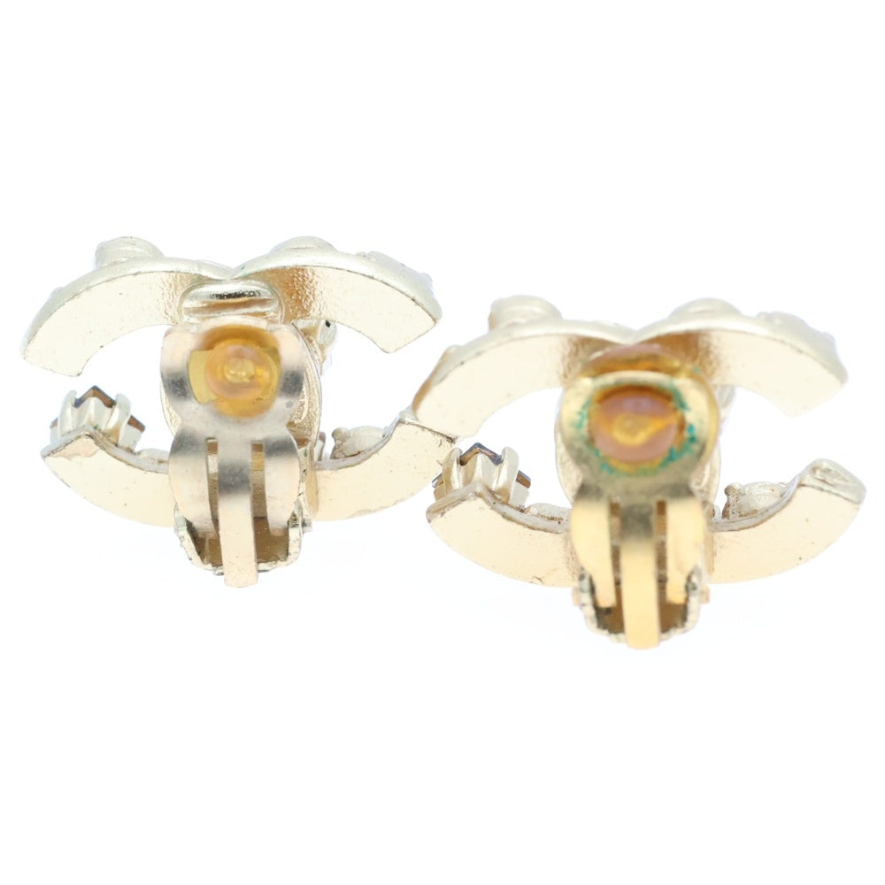 CHANEL(シャネル) ココマーク カラーストーン イヤリング イヤーアクセサリー ゴールド GP 01A