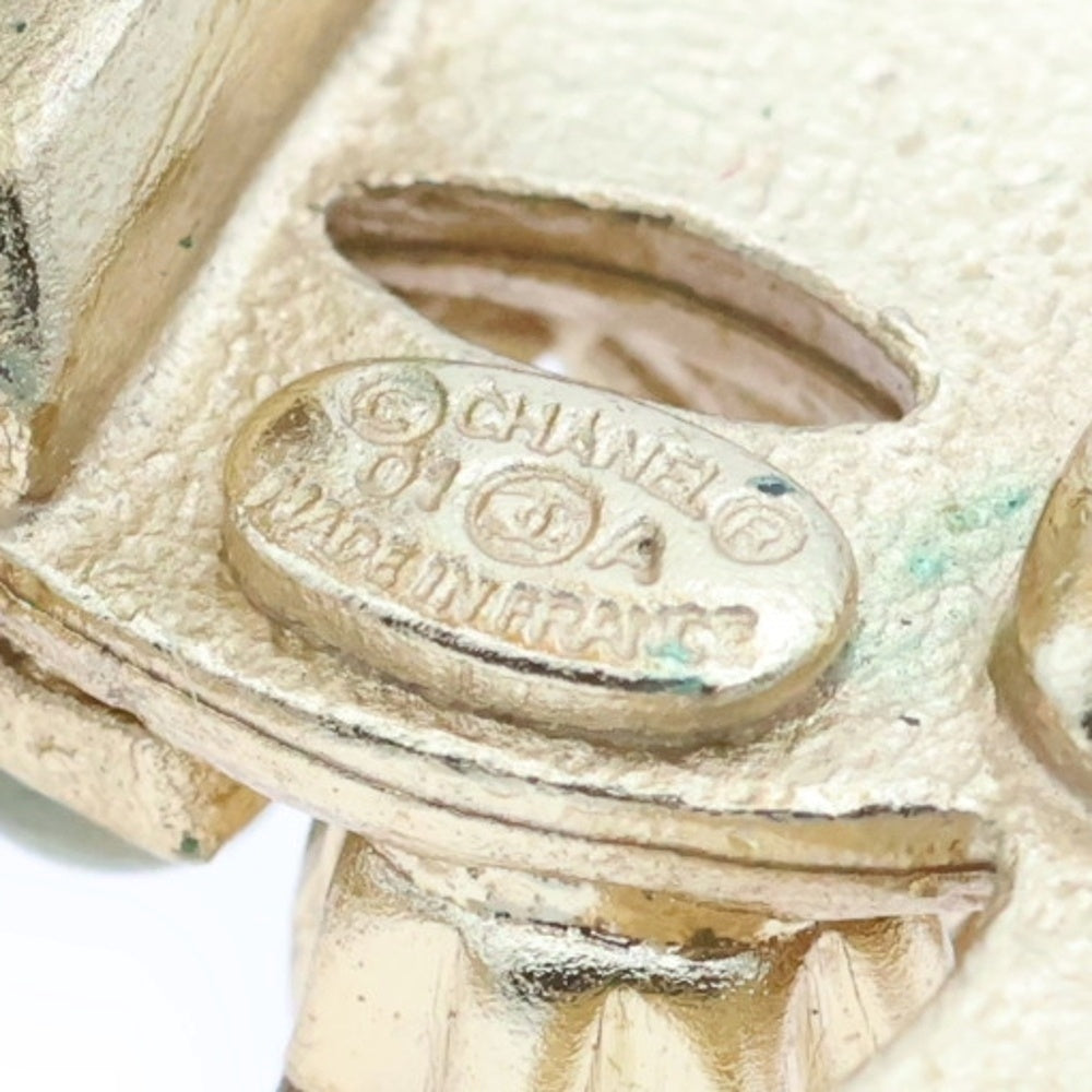 CHANEL(シャネル) ココマーク カラーストーン イヤリング イヤーアクセサリー ゴールド GP 01A