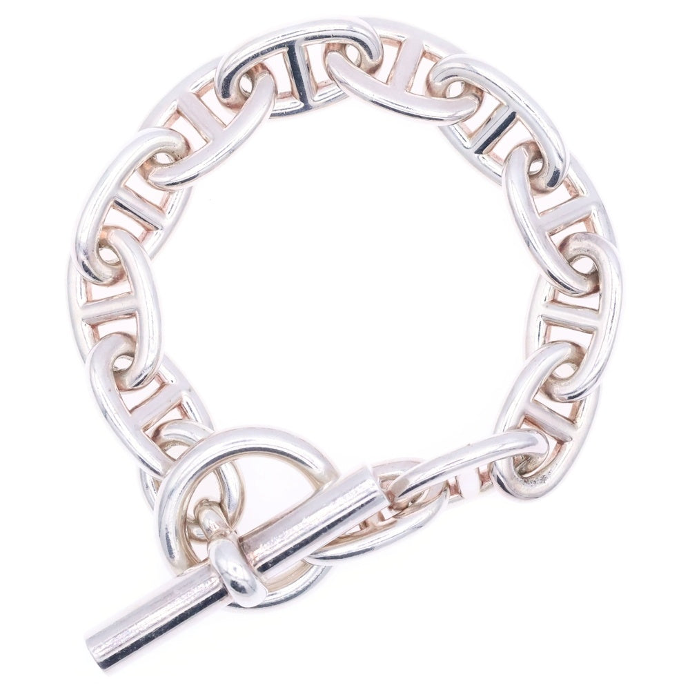 HERMES(エルメス) Chaine d'Ancre TGM シェーヌダンクルTGM 12コマ チェーンブレスレット 12LINK シルバー