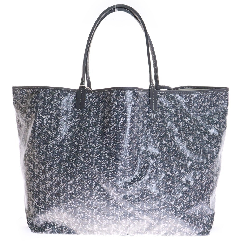 GOYARD(ゴヤール) サンルイGM コーティングキャンバス レザー トートバッグ グレー