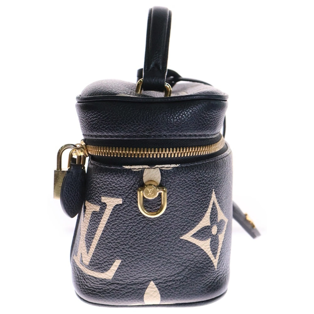 LOUIS VUITTON(ルイヴィトン) モノグラムアンプラント ヴァニティPM 2wayショルダーバッグ ハンドバッグ ブラック レザー RFID M45780