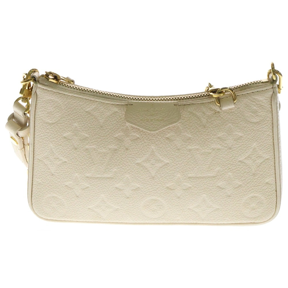 LOUIS VUITTON(ルイヴィトン) モノグラム アンプラント イージーポーチ クレーム ハンドバッグ ミニバッグ ポーチ ピンク ゴールド金具 レザー M81066