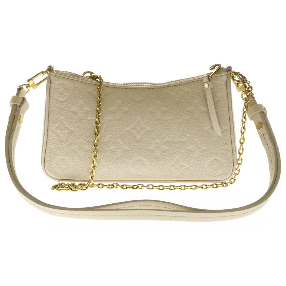LOUIS VUITTON(ルイヴィトン) モノグラム アンプラント イージーポーチ クレーム ハンドバッグ ミニバッグ ポーチ ピンク ゴールド金具 レザー M81066