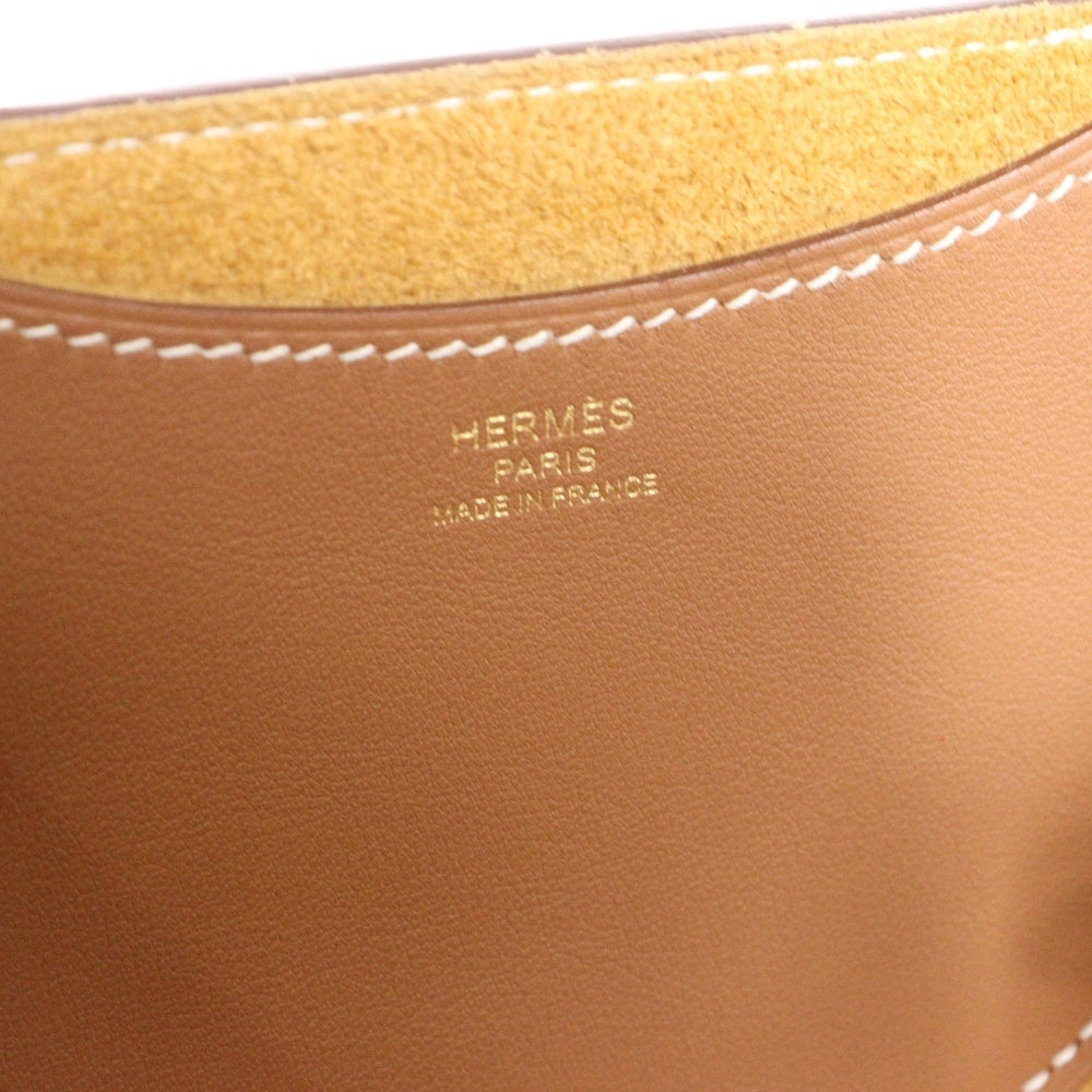 HERMES(エルメス) インザループ18 トリヨン レザーハンドバッグ ブラウン レディース B刻印